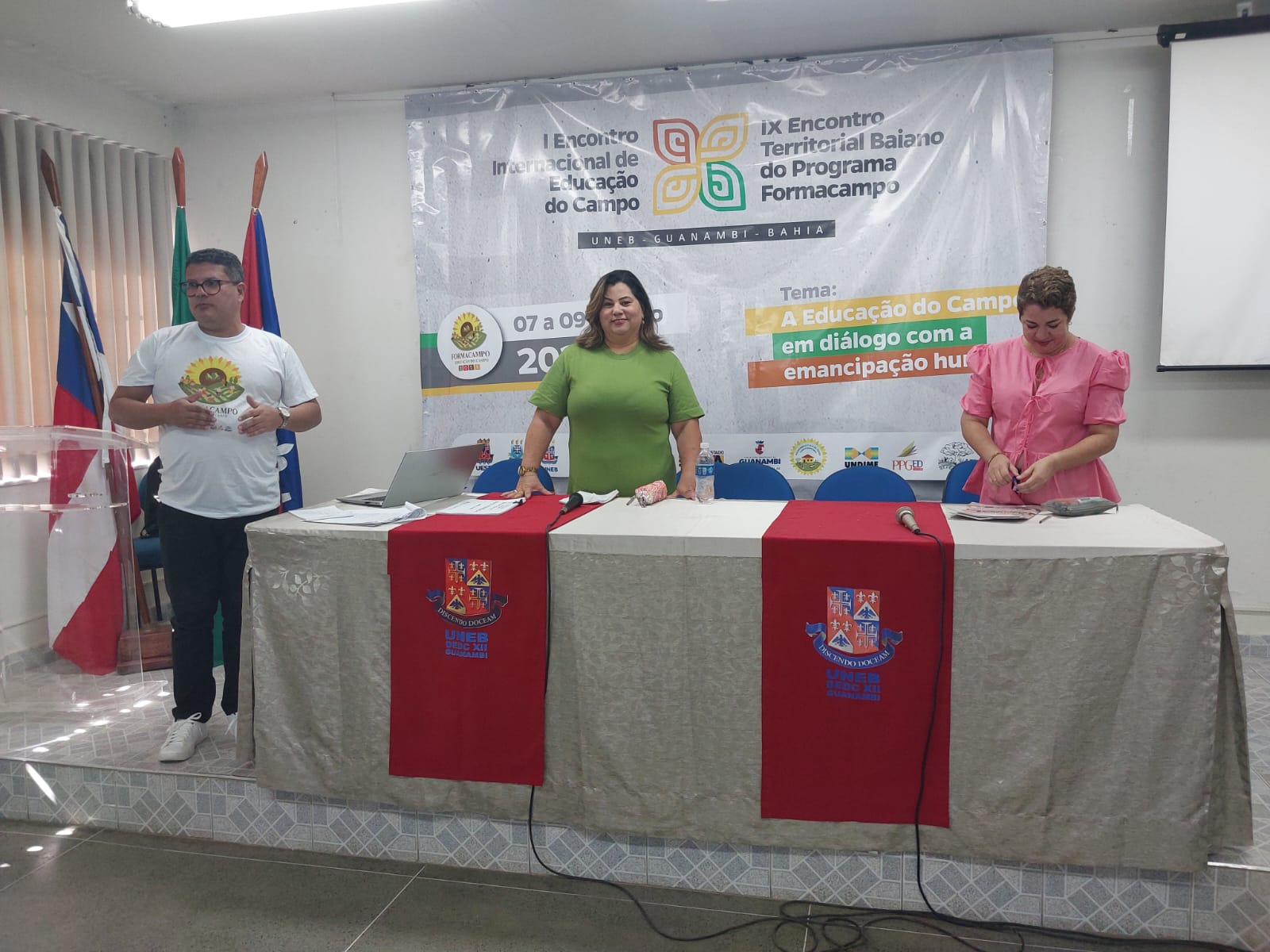 Abertura do evento